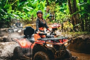 Bali: Gorilla Cave ATV and Lazy River Tubing & Cretya Sunset