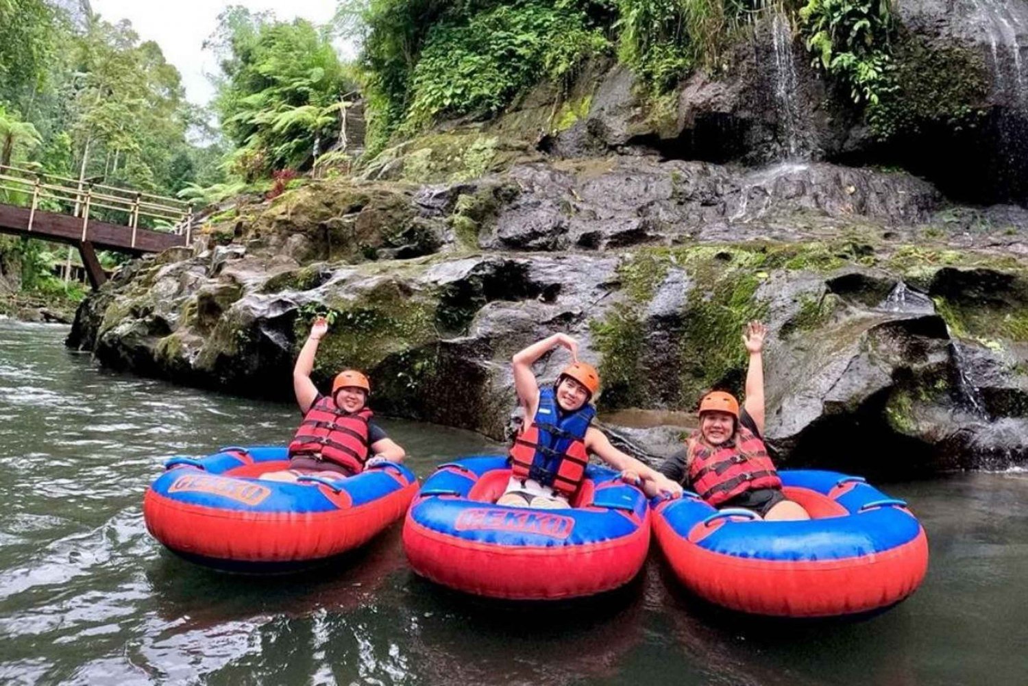 Bali: Gorilla Cave ATV og Lazy River Tubing & Cretya Sunset