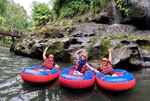 Bali: Gorilla Cave ATV og Lazy River Tubing & Cretya Sunset