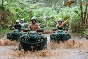 Bali: Gorilla Cave ATV og Lazy River Tubing & Cretya Sunset