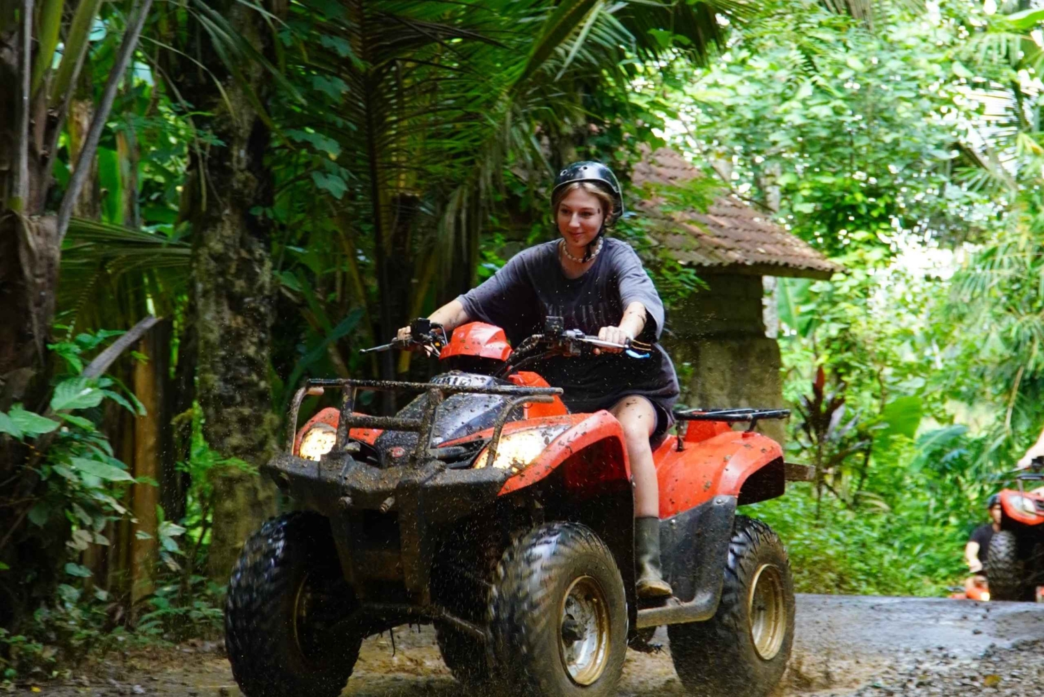 Bali: Gorilla Cave Quad Bike Tour & Cretya Infinity Pool