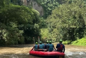 Bali: esperienza di rafting nella Bali verde con trasferimento dall'hotel