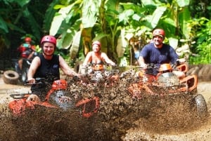 Bali: Passeio guiado de ATV pela selva e pela Gruta de Barong