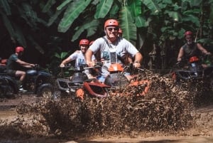 Bali: Passeio guiado de ATV pela selva e pela Gruta de Barong