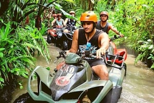 Bali: Passeio guiado de ATV pela selva e pela Gruta de Barong