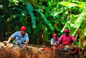 Bali: Passeio guiado de ATV pela selva e pela Gruta de Barong