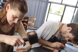 Bali: Handcrafted Leather Workshop with Photos & Videos