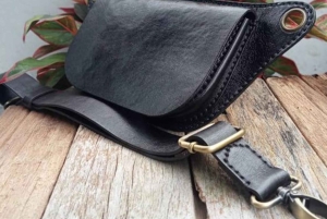 Bali: Handcrafted Leather Workshop with Photos & Videos