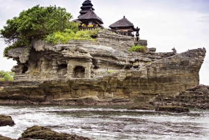 Patrimoine de Bali : Taman Ayun, singes et coucher de soleil à Tanah Lot