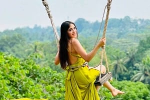 Bali: Hidden Ubud Temple, Rice Terrace & Jungle Swing