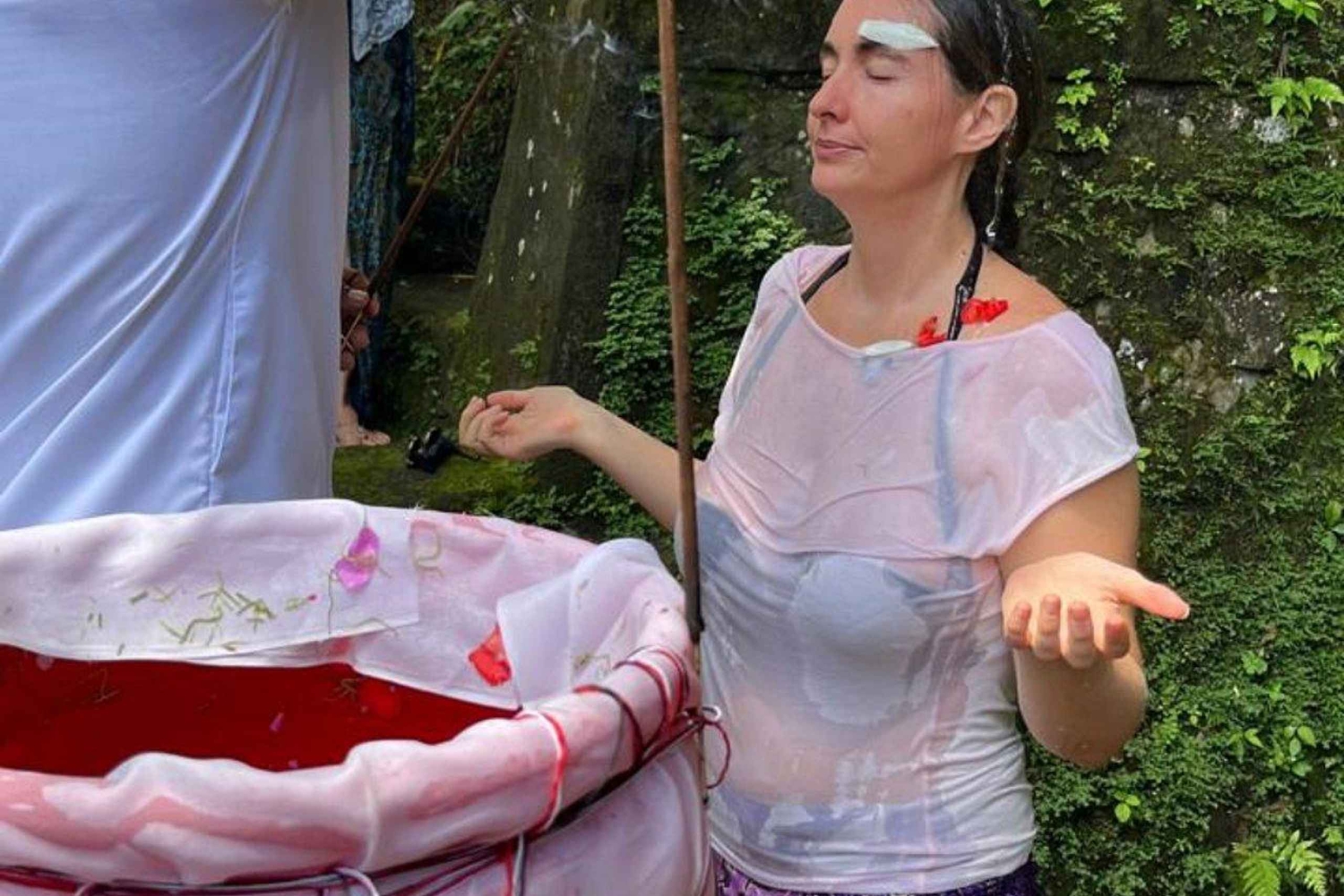 Bali: Hidden Waterfall Walk, Melukat Ritual & Local Family