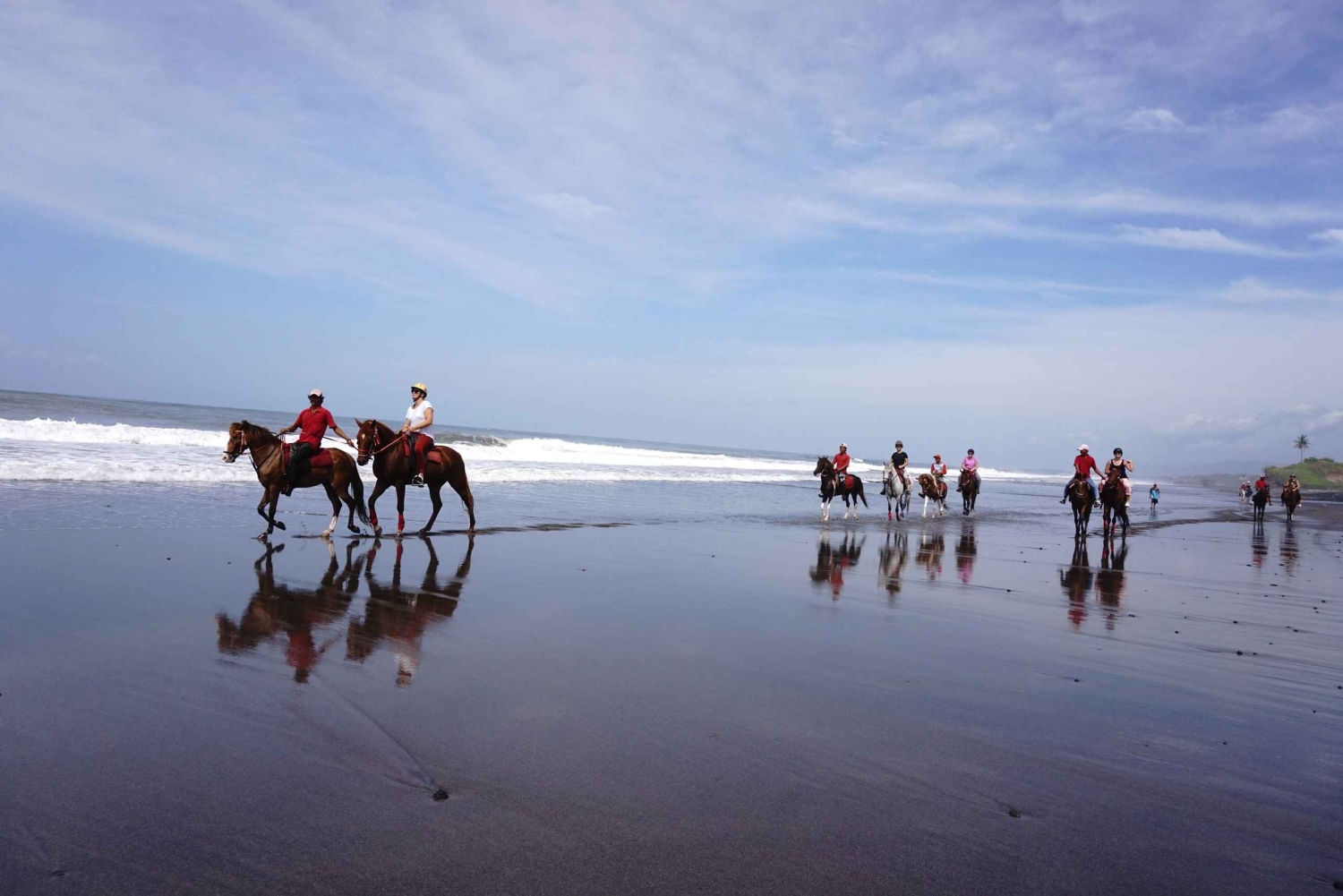 Bali: Horse Riding on Pigstone Beach and in the Rice Fields