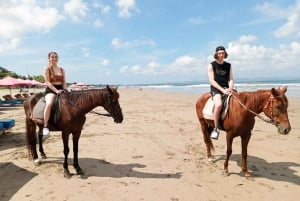 Seminyak: Guided Horse Riding Tour on Seminyak Beach