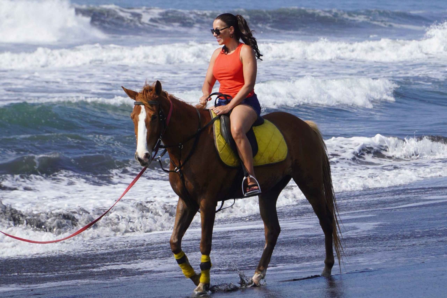 Bali: Jazda konna na plaży Sanur z transportem