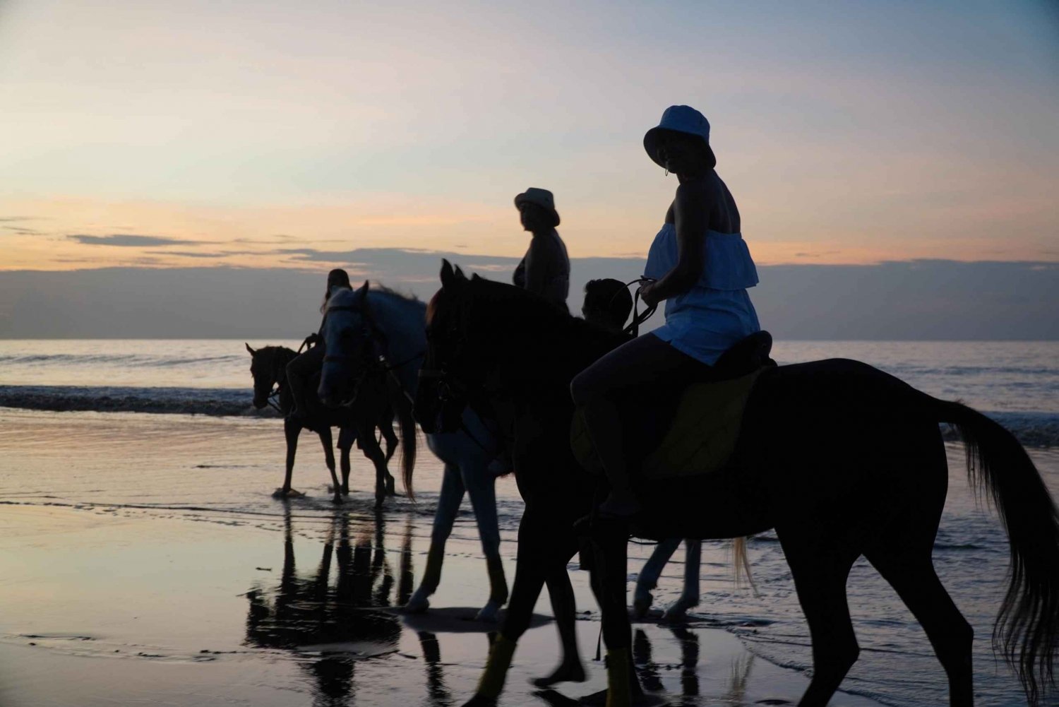 Bali: Paardrijden op het strand Inclusief vervoer