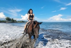 Bali: Horse Riding & Turtle Release Experience at Saba Beach
