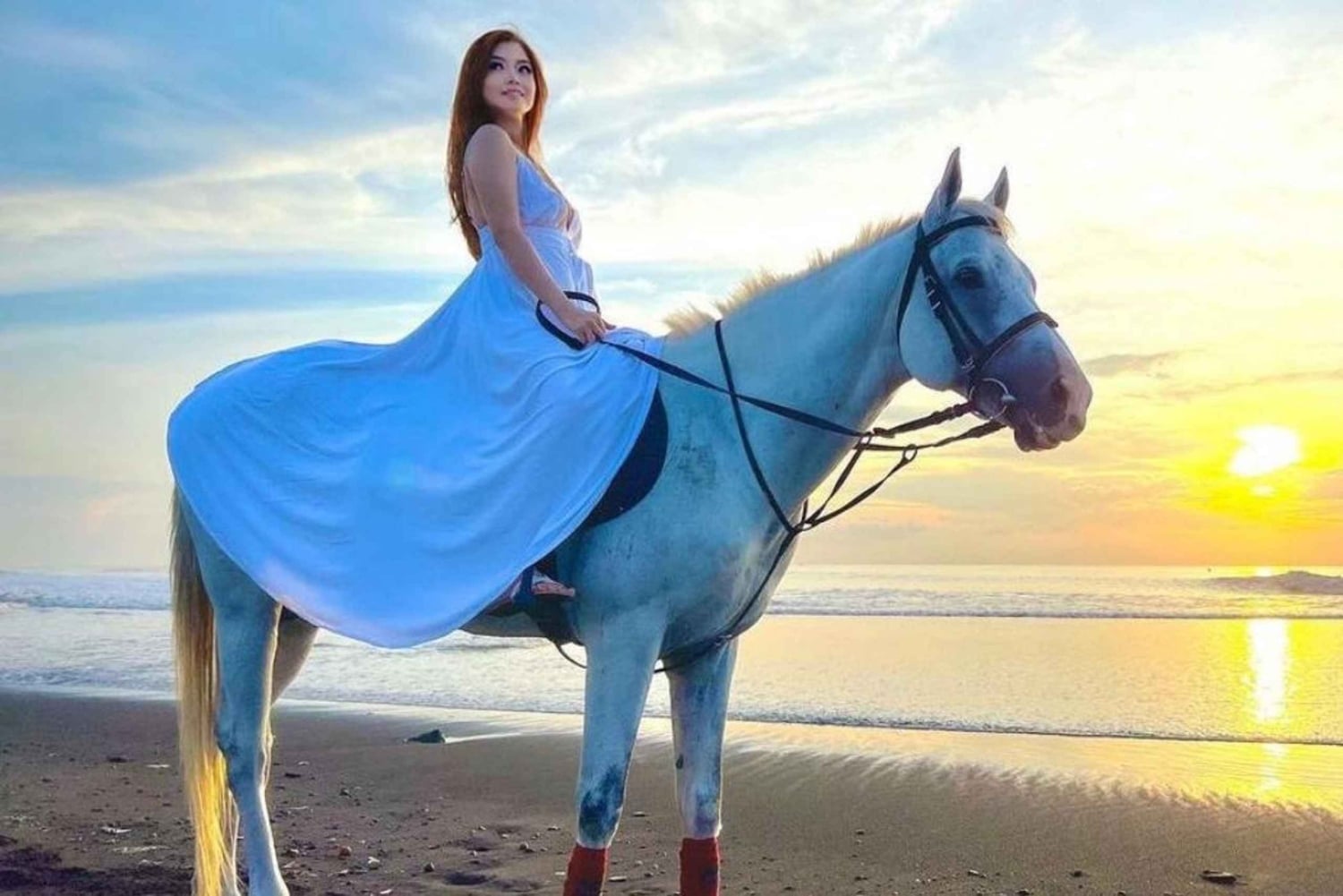 Bali: tour a cavallo con trasferimento dall'hotel