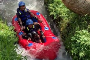 Bali: Jatiluwih Lazy River Rafting Rice Terrace Temple Tour