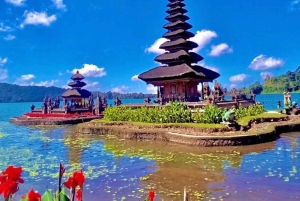 Bali: Jatiluwih-rijstterras, tempel en waterval tour
