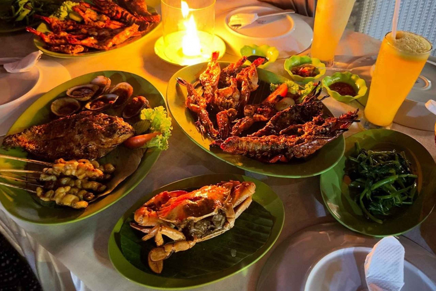 Bali : Jimbaran Sunset Dining and Romantic Dinner