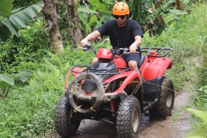 Bali: Oplevelse med ATV-quadbike i jungle, vandfald og grotter