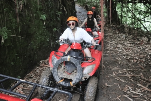 Bali: Oplevelse med ATV-quadbike i jungle, vandfald og grotter