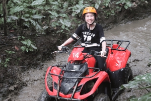 Bali: Oplevelse med ATV-quadbike i jungle, vandfald og grotter