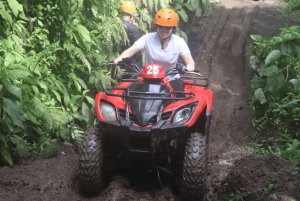 Bali: Oplevelse med ATV-quadbike i jungle, vandfald og grotter