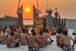 Bali: Ingresso para a Dança do Fogo Kecak no Penhasco Karang Boma, em Uluwatu