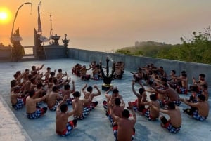 Bali: Ingresso para a Dança do Fogo Kecak no Penhasco Karang Boma, em Uluwatu