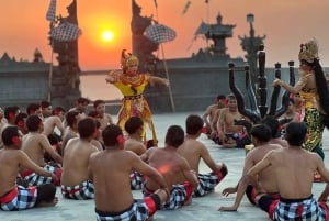 Bali: Ingresso para a Dança do Fogo Kecak no Penhasco Karang Boma, em Uluwatu