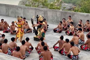 Bali: Ingresso para a Dança do Fogo Kecak no Penhasco Karang Boma, em Uluwatu