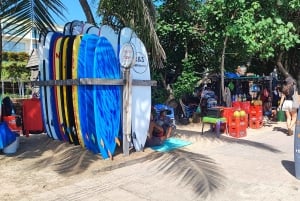 Бали: 2-часовой урок серфинга на пляже Кута с инструктором