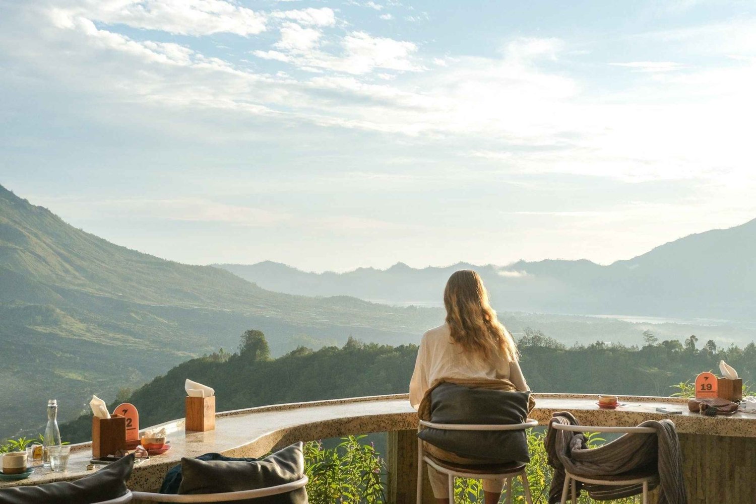 Bali: Camping am Batur-See und Café-Hopping in Kintamani