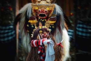 Bali: Legendary Battle of Good & Evil, Temples and Waterfall