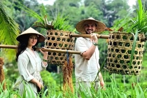 Bali: Legendary Battle of Good & Evil, Temples and Waterfall