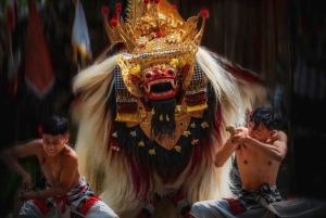 Bali: Legendary Battle of Good & Evil, Temples and Waterfall