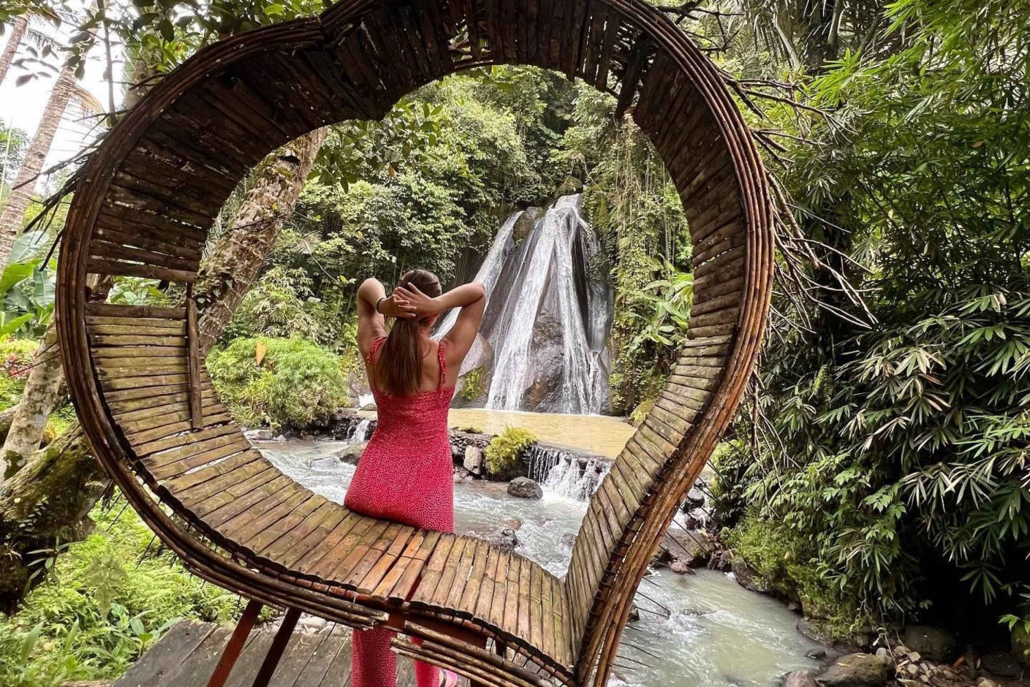 Bali: Leke Leke, cachoeiras de Campuhan, Jatiluwih, Taman Ayun