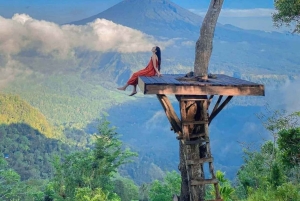 バリ島：運転手付きバイクで行くランプヤン寺院ツアー