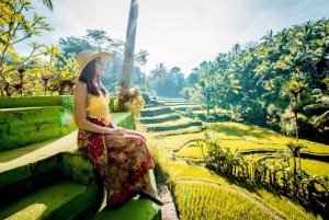 Bali : Visite du temple de Lempuyang, du palais de l'eau et des chutes d'eau.