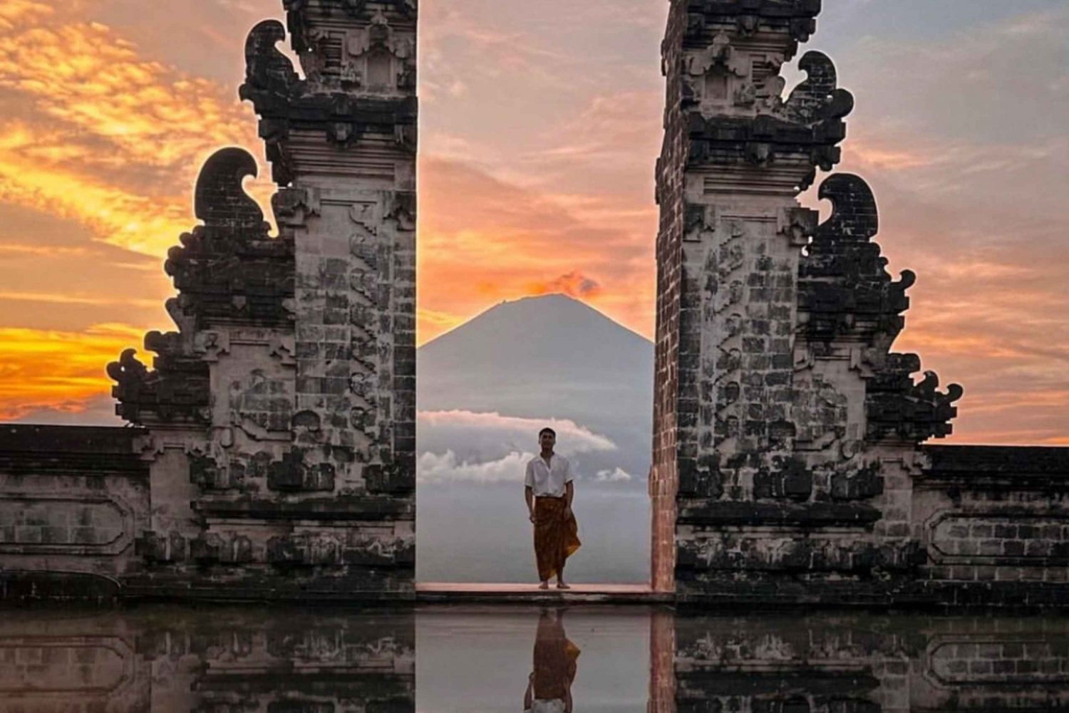 Bali: Privat tur til Lempuyang-tempelet, fossen og risterrassen