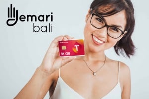 Bali Local Sim Card With Internet Data 18GB - 25GB - 35 GB