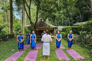Bali (Lovina): Ceremonia de purificación en la cascada sagrada