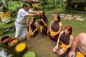 Bali (Lovina): Ceremonia de purificación en la cascada sagrada