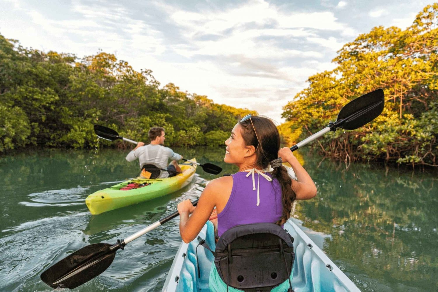 Bali: Kayaking with Mangrove Preserving and Turtle Release