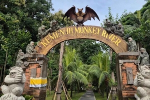 バリ島：モンキーリバー、トゥグヌンガンの滝、マス村ツアー