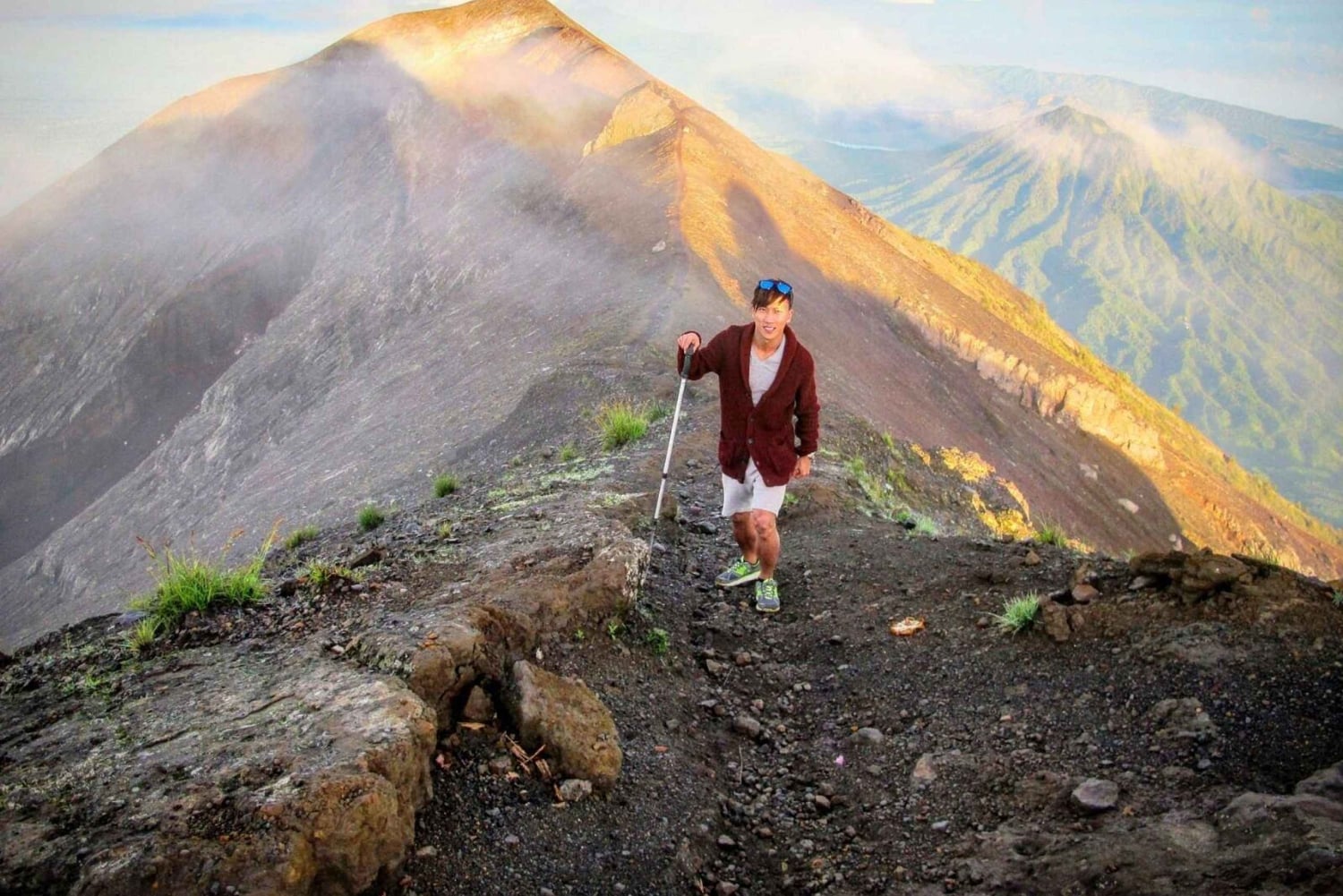 Bali: Wycieczka trekkingowa na wschód słońca przez świątynię Besakih