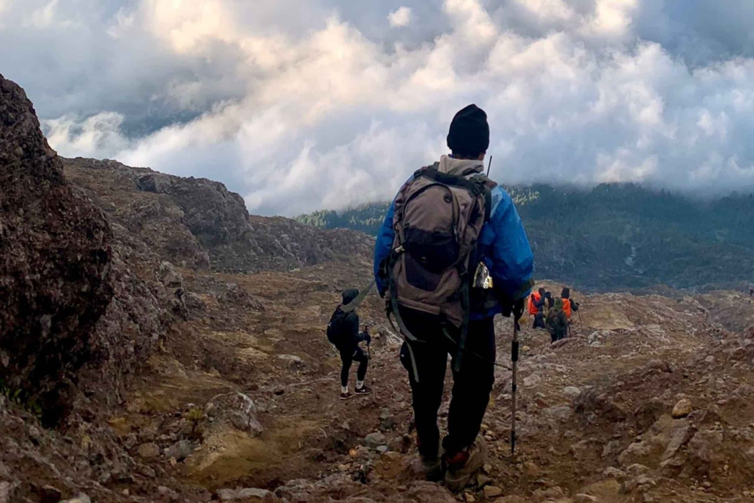 Bali: Trekking all'alba sul Monte Agung con servizio di prelievo in hotel