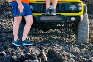 Bali: Dag/Solnedgång Dag/Solnedgång Mount Batur 4WD Jeep och naturlig varm källa