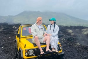 Bali: Dag/Solnedgång Dag/Solnedgång Mount Batur 4WD Jeep och naturlig varm källa